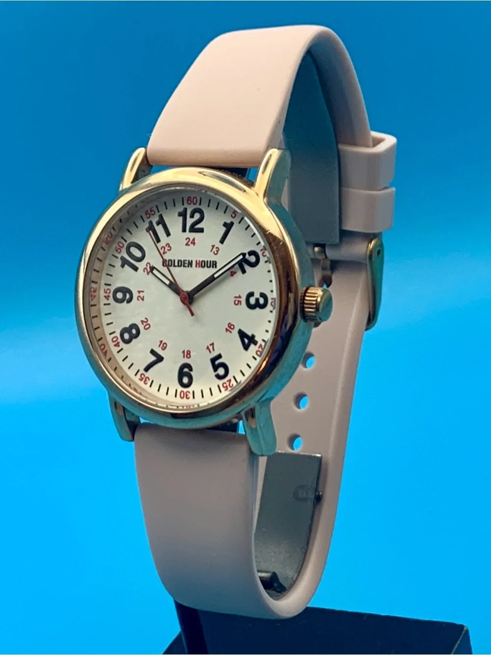 GOLDEN HOUR Unisex Men’s Women’s Nurse Doctor Field Wristwatch Works New Battery